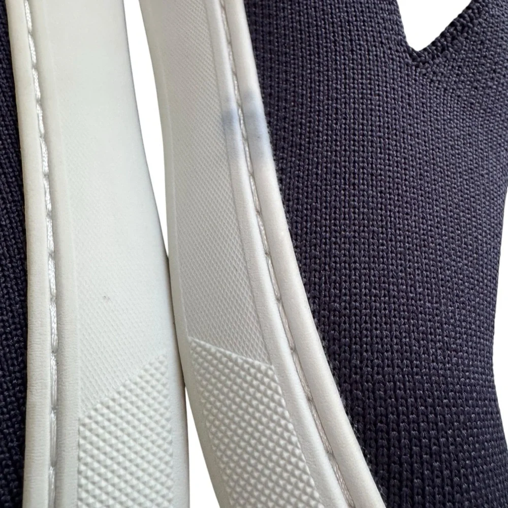 Rothy’s The Original Slip On Navy Blue Sneaker 4